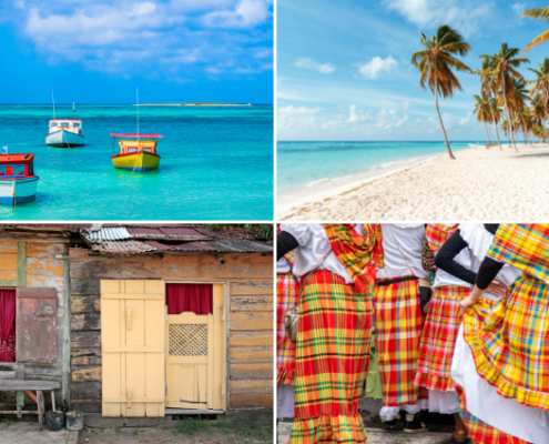 en escale entre terre te mer à Marie-Galante